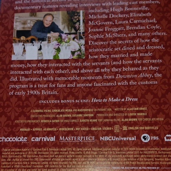PBS The Manners of Downton Abbey DVD - Picture 7 of 8